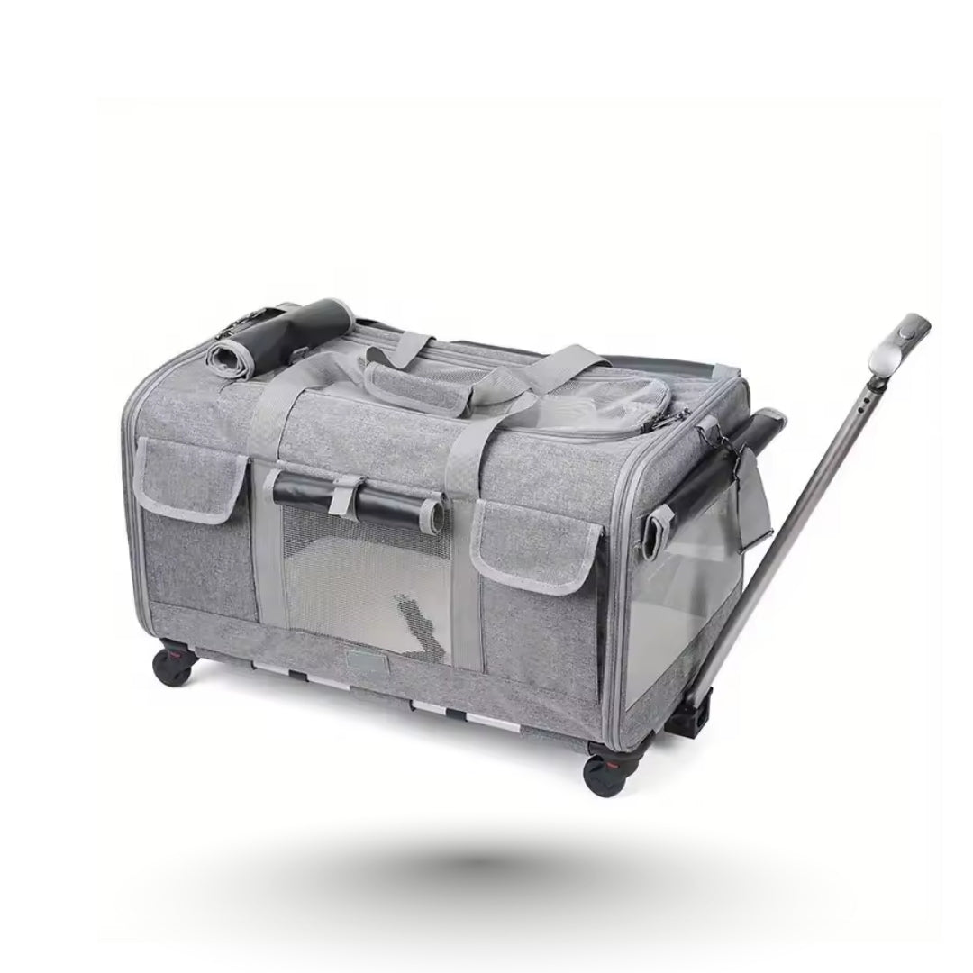Trolley Animal XL Pliable - Voyagez Facilement avec Votre Compagnon